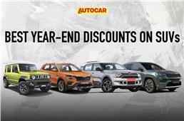 Mega year-end discounts on SUVs this month